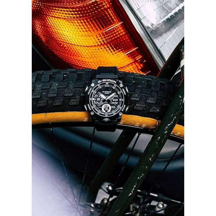 ROOK JAPAN:CASIO G-SHOCK CARBON CORE GUARD RUBBER STRAP ALL BLACK MEN WATCH GA-2000S-1AJF,JDM Watch,Casio G-Shock