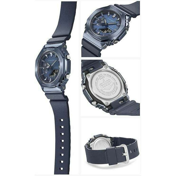 G-SHOCK GM-2100N-2AJF アナデジ ネイビー G-SHOCK Gショック メタル 腕時計 メンズ GM-2100N-2AJF