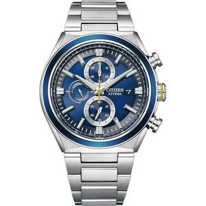 ROOK JAPAN:CITIZEN ATTESA ECO DRIVE CALENDAR SILVER MEN WATCH CA0837-65L,JDM Watch,Citizen Attesa