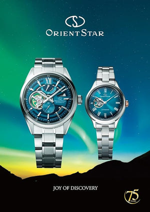 ORIENT STAR CLASSIC SEMI SKELETON 75TH ANNIVERSARY MODEL WOMEN WATCH (375 LIMITED) RK-ND0024E