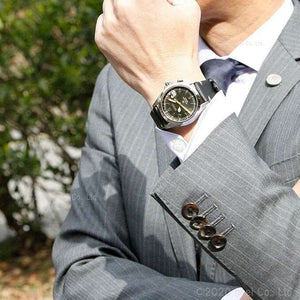 ROOK JAPAN:SEIKO PROSPEX ALPINIST MECHANICAL AUTOMATIC BLACK LEATHER BELT MEN WATCH SBDC135,JDM Watch,Seiko Prospex