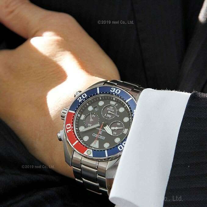 ROOK JAPAN:SEIKO PROSPEX SUMO PADI SPECIAL DIVER SOLAR CHRONOGRAPH MEN WATCH SBDL067,JDM Watch,Seiko Prospex