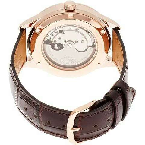 ROOK JAPAN:CITIZEN COLLECTION MECHANICAL ANALOG BROWN LEATHER STRAP MEN WATCH NY4052-08A,JDM Watch,Citizen Collection