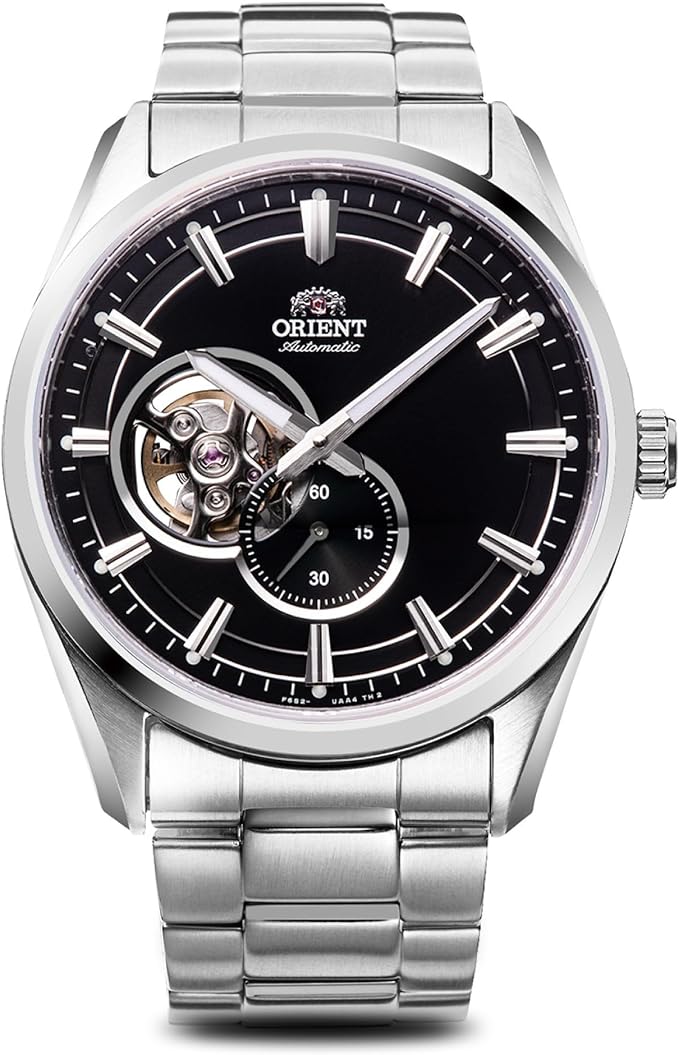 ORIENT CONTEMPORARY SEMI SKELETON AUTOMATIC OPEN HEART MEN WATCH RN-AR0001B