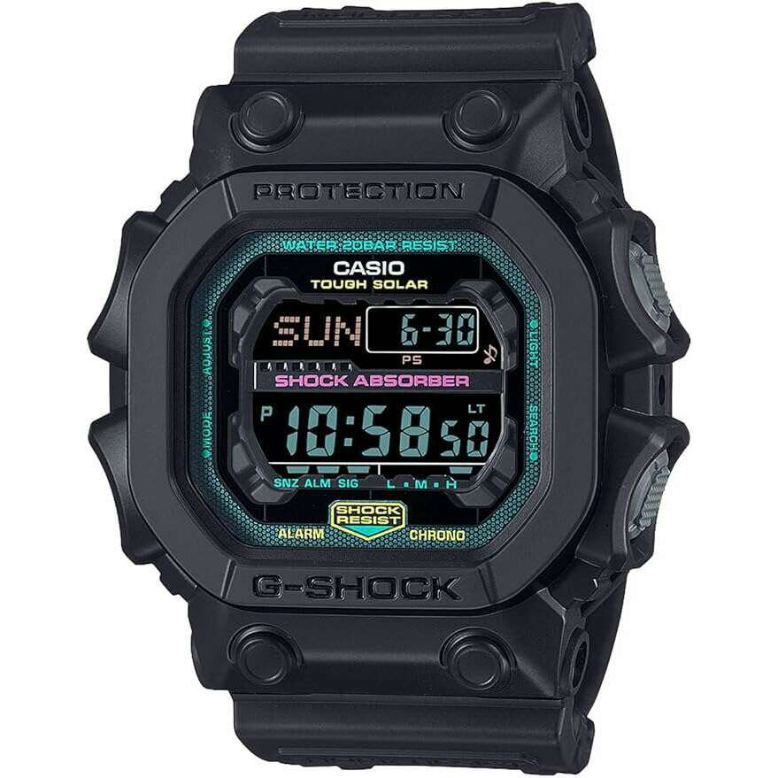 ROOK JAPAN:CASIO G-SHOCK MULTI FLUORESCENT COLOR SERIES DIGITAL BLACK MEN WATCH GX-56MF-1JF,JDM Watch,Casio G-Shock