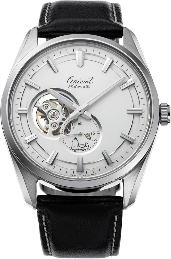 ORIENT CONTEMPORARY SEMI-SKELETON AUTOMATIC PEANUTS COLLAB MEN WATCH (LIMITED 100) RN-AR0011S