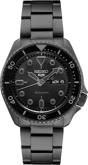 SEIKO 5 SPORTS YUTO HORIGOME MODEL AUTOMATIC ALL BLACK MEN WATCH SBSA161