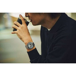 ROOK JAPAN:SEIKO PROSPEX SPEEDTIMER SOLAR CHRONOGRAPH LARGE SILVER & CRYSTAL BLUE MEN WATCH SBDL109,JDM Watch,Seiko Prospex