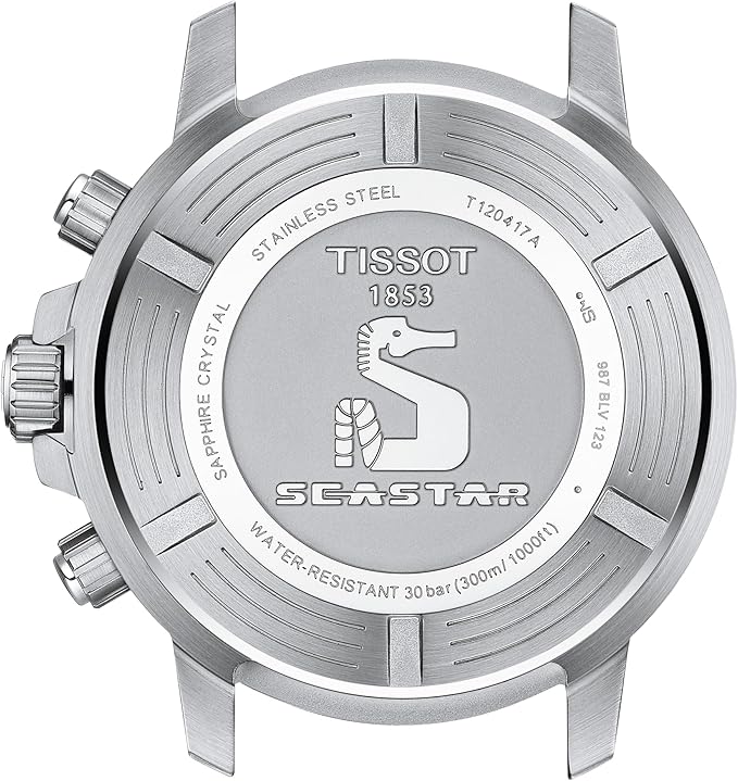 TISSOT T-SPORT SEASTAR 1000 QUARTZ 45.5 MM IMPORT MEN WATCH T120.417.11.051.01