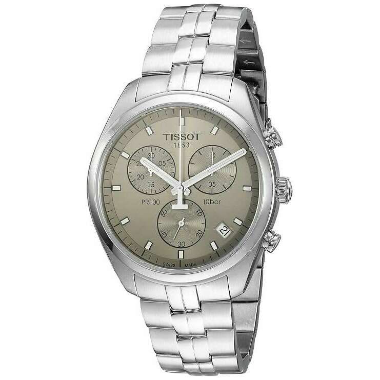 TISSOT PR 100 QUARTZ CHRONOGRAPH 41 MM MEN WATCH T101.417.11.071.00