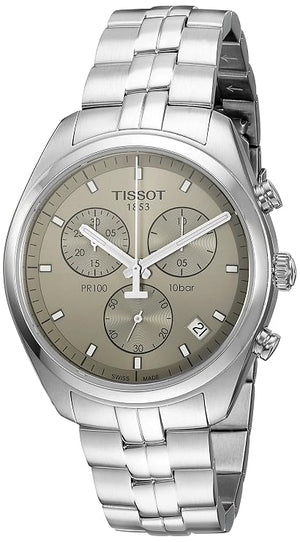 TISSOT PR 100 QUARTZ CHRONOGRAPH 41 MM MEN WATCH T101.417.11.071.00