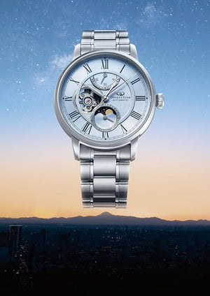 ORIENT STAR MOON PHASE AUTOMATIC M45 F7 MEN WATCH (270 LIMITED) RK-BT0003L