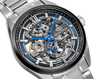 ORIENT STAR M34 F8 SKELETON HANDWITING MECHANICAL MEN WATCH (LIMITED 200) RK-AZ0103L
