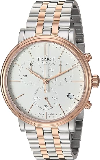 TISSOT CARSON PREMIUM QUARTZ CHRONOGRAPH 41 MM MEN WATCH T122.417.22.011.00