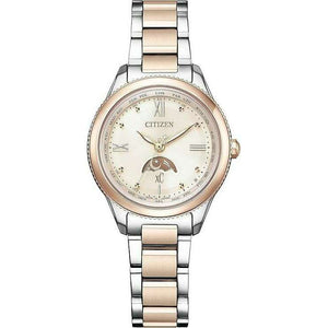 ROOK JAPAN:CITIZEN XC DAICHI COLLECTION TITANIA HAPPY FLIGHT ECO-DRIVE SAKURA & SILVER  LADIES WATCH EE1005-54W,JDM Watch,Citizen xC
