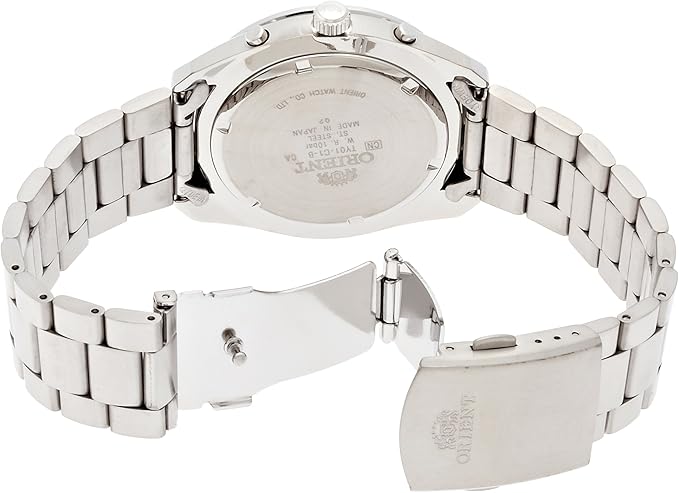 ORIENT NEO70'S SOLAR CHRONOGRAPH SILVER & NAVY BLUE MEN WATCH WV0011TY