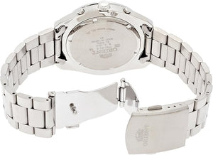 ORIENT NEO70'S SOLAR CHRONOGRAPH SILVER & NAVY BLUE MEN WATCH WV0011TY