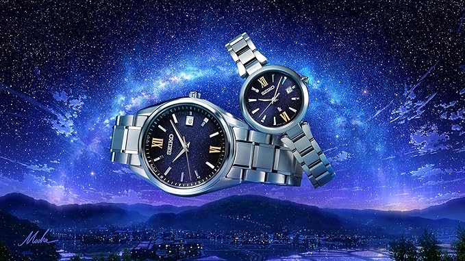 SEIKO SELECTION 2024 ETERNAL BLUE LIMITED EDITION SILVER MEN WATCH SBTM355
