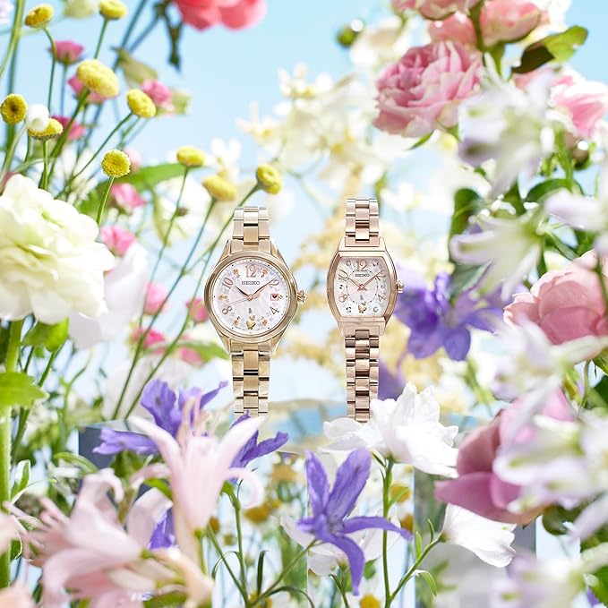 SEIKO LUKIA HAPPY COLLECTION EDENWORKS COLLAB SILKY PINK WOMEN WATCH SSWA014