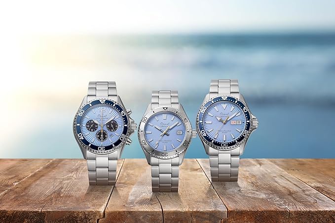 ORIENT MAKO 40 AUTOMATIC DIVERS 75TH ANNIVERSARY SKY BLUE MEN WATCH (LIMITED 1000) RN-AC0Q12L