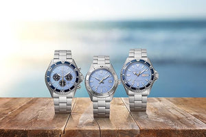 ORIENT MAKO 40 AUTOMATIC DIVERS 75TH ANNIVERSARY SKY BLUE MEN WATCH (LIMITED 1000) RN-AC0Q12L