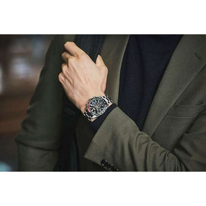 ROOK JAPAN:SEIKO PROSPEX SPEEDTIMER SOLAR CHRONOGRAPH LARGE SILVER, BLACK & RED MEN WATCH SBDL099,JDM Watch,Seiko Prospex