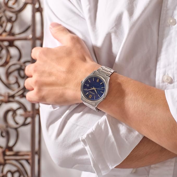 SEIKO SELECTION 2024 ETERNAL BLUE LIMITED EDITION SILVER MEN WATCH SBPX151