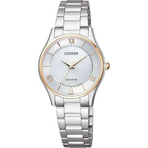 ROOK JAPAN:CITIZEN COLLECTION ECO-DRIVE SOLAR THIN MODEL SILVER STRAP & DIAL LADIES WATCH EM0404-51A,JDM Watch,Citizen Collection
