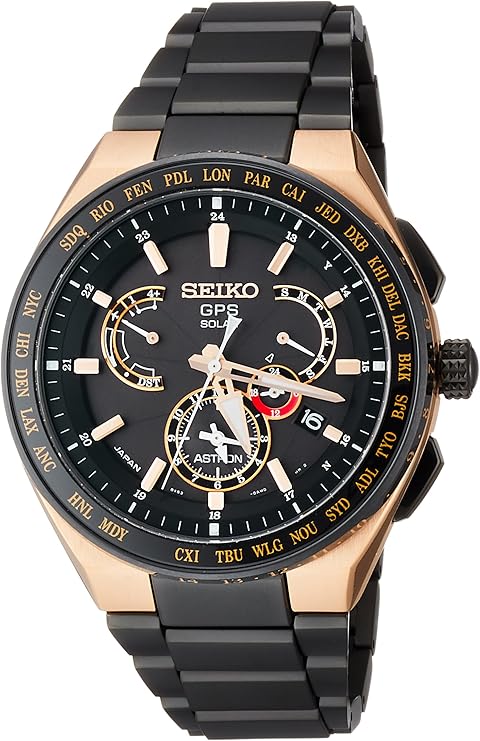 SEIKO ASTRON EXECUTIVE LINE BLACK MEN WATCH (DISCONTINUED) SBXB126
