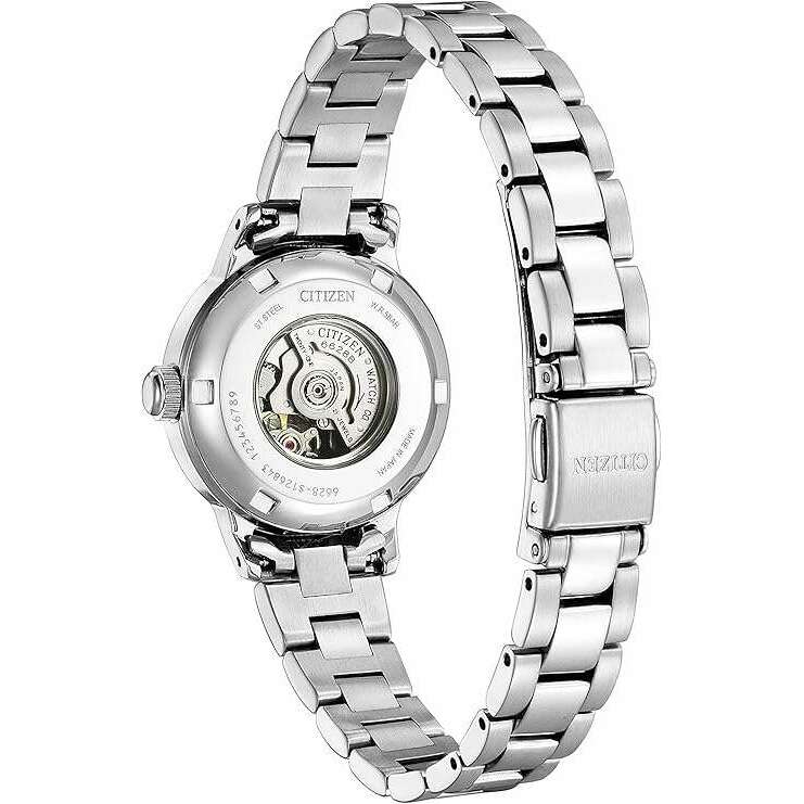 ROOK JAPAN:CITIZEN COLLECTION AUTOMATIC MECHANICAL ANALOG SILVER LADIES WATCH PR1030-57D,JDM Watch,Citizen Collection