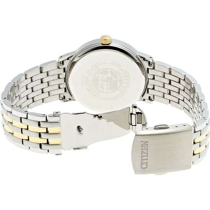 ROOK JAPAN:CITIZEN COLLECTION ECO DRIVE PAIR MODEL WHITE & GOLD MEN WATCH BM6774-51C,JDM Watch,Citizen Collection