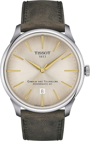 TISSOT CHEMIN DES TOURELLES POWERMATIC 80 42MM IMPORT MEN WATCH T139.407.16.261.00