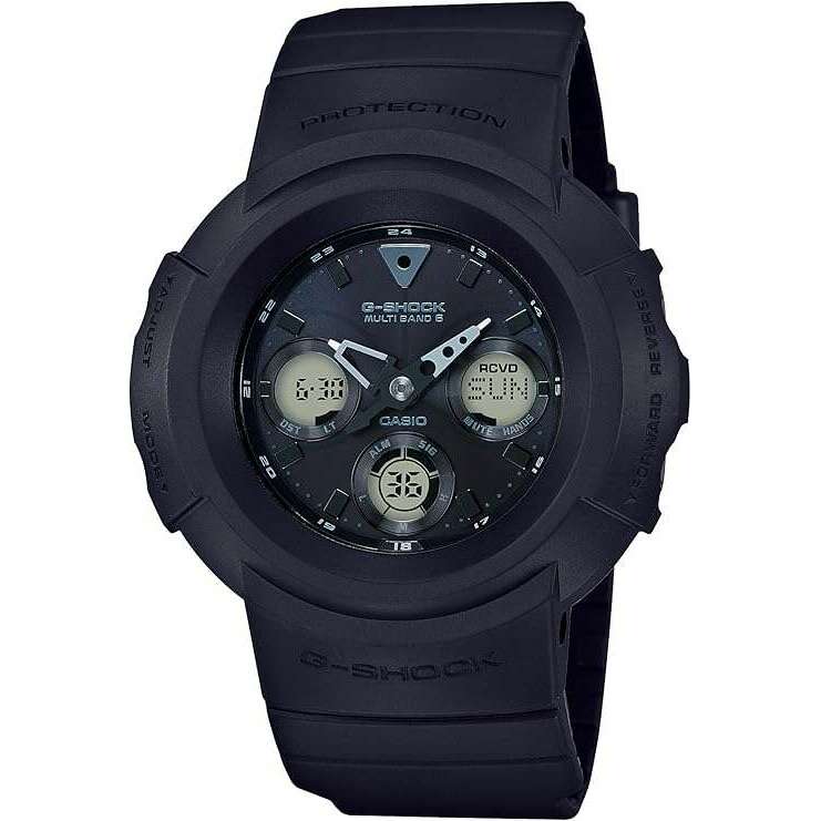 ROOK JAPAN:CASIO G-SHOCK RADIO SOLAR BLACK ANALOG DIGITAL MEN WATCH AWG-M510SBB-1AJF,JDM Watch,Casio G-Shock