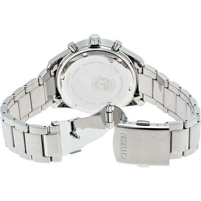 ROOK JAPAN:CITIZEN COLLECTION ECO DRIVE SOLAR CHRONOGRAPH BLACK & BLUE DIAL MEN WATCH VO10-6741F,JDM Watch,Citizen Collection