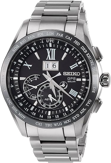 SEIKO ASTRON BIG-DATE TITANIUM MODEL SILVER MEN WATCH (DISCONTINUED) SBXB137