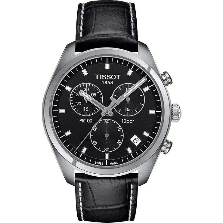 TISSOT PR 100 QUARTZ CHRONOGRAPH 41 MM MEN WATCH T101.417.16.051.00