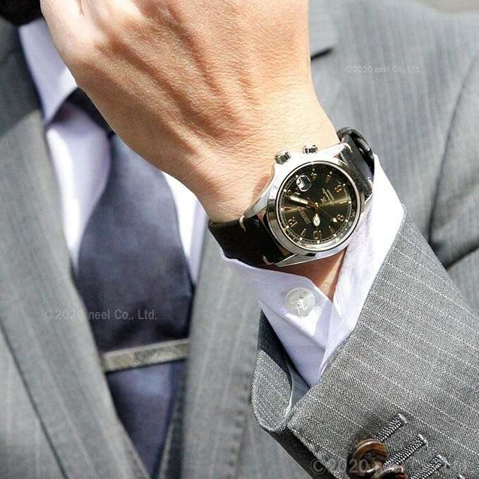 ROOK JAPAN:SEIKO PROSPEX ALPINIST MECHANICAL AUTOMATIC BLACK LEATHER BELT MEN WATCH SBDC135,JDM Watch,Seiko Prospex