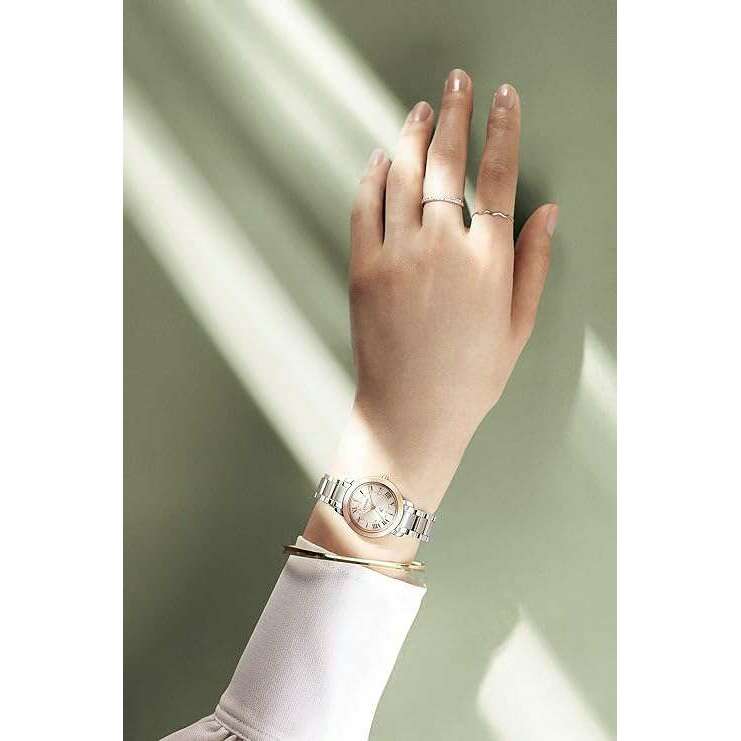 ROOK JAPAN:CITIZEN XC HIKARI COLLECTION TITANIA HAPPY FLIGHT SERIES SILVER & PINK LADIES WATCH ES9445-57W,JDM Watch,Citizen xC