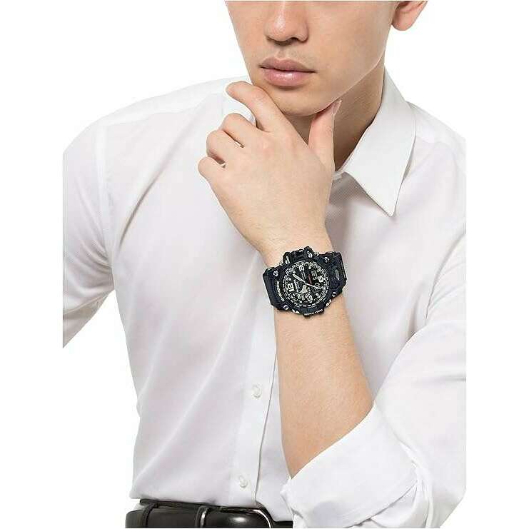 ROOK JAPAN:CASIO G-SHOCK MUDMASTER RADIO SOLAR BLACK ANALOG DIGITAL MEN WATCH GWG-1000-1AJF,JDM Watch,Casio G-Shock