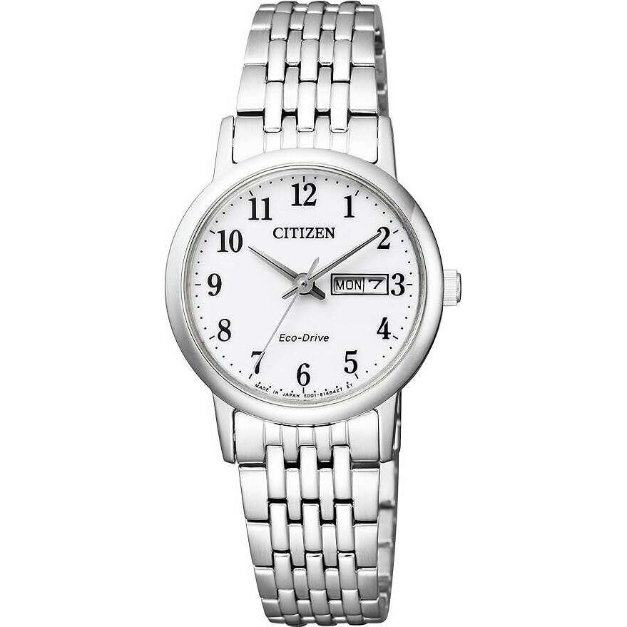 ROOK JAPAN:CITIZEN COLLECTION ECO-DRIVE SILVER STRAP WHITE DIAL LADIES WATCH EW3250-53A,JDM Watch,Citizen Collection