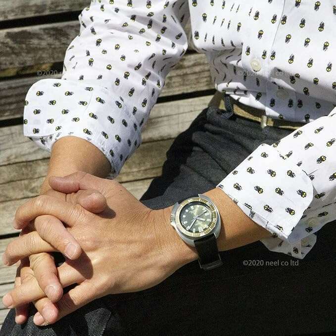 ROOK JAPAN:SEIKO PROSPEX 1970 MECHANICAL AUTOMATIC DIVER'S UEMURA DESIGN GREEN MEN WATCH SBDC111,JDM Watch,Seiko Prospex