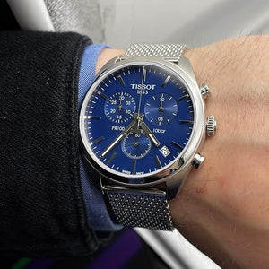 TISSOT PR 100 QUARTZ CHRONOGRAPH 41 MM MEN WATCH T101.417.11.041.00