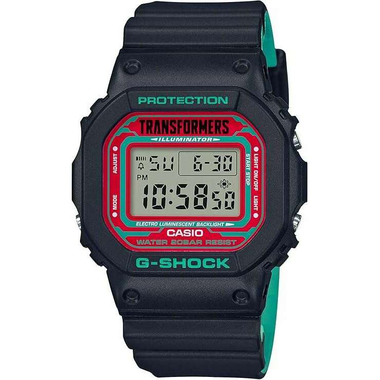 ROOK JAPAN:CASIO G-SHOCK TRANSFORMERS COLLABORATION MODEL DIGITAL MEN WATCH DW-5600TF19-SET,JDM Watch,Casio G-Shock