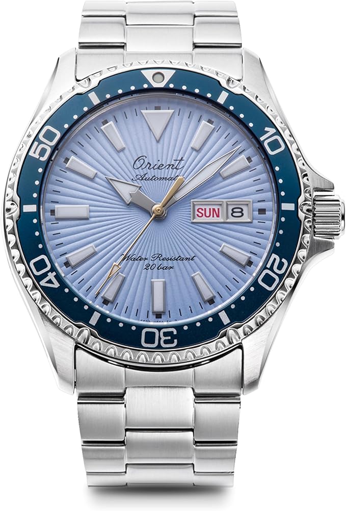 ORIENT MAKO AUTOMATIC DIVERS 75TH ANNIVERSARY SKY BLUE MEN WATCH (LIMITED 1000) RN-AA0823L