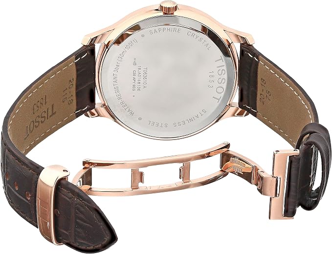 TISSOT TRADITION T-CLASSIC QUARTZ 42 MM MEN WATCH T063.610.36.047.00