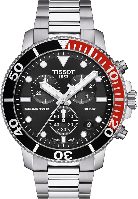 TISSOT T-SPORT SEASTAR 1000 QUARTZ 45.5 MM IMPORT MEN WATCH T120.417.11.051.01