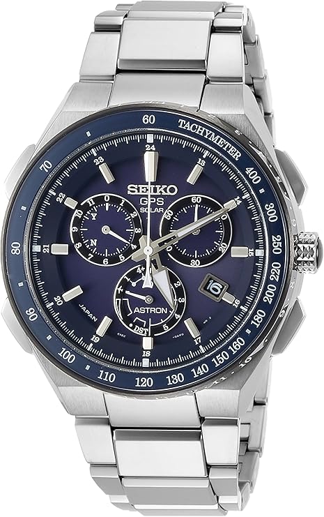 SEIKO ASTRON EXECUTIVE LINE SILVER MEN WATCH SBXB127