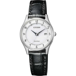 ROOK JAPAN:CITIZEN COLLECTION ECO-DRIVE RADIO DIRECT FLIGHT BLACK & WHITE LADIES WATCH ES0000-10A,JDM Watch,Citizen Collection