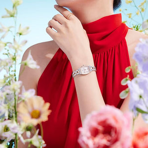 SEIKO LUKIA HAPPY COLLECTION 2025 SS MAIN SERIES SILVER & PINK WOMEN WATCH SSWA012