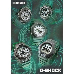 ROOK JAPAN:CASIO G-SHOCK HIDDEN GLOW SERIES DAY-DATE ANALOG DIGITAL DIAL GREY MEN WATCH GA-110HD-8AJF,JDM Watch,Casio G-Shock